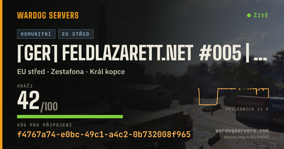 Živý stavový banner serveru [GER] Feldlazarett.net #005 | 17-13-32