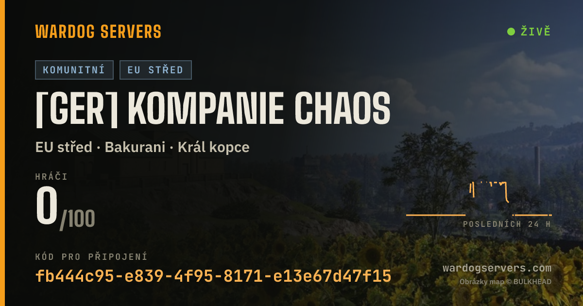 Živý stavový banner serveru [GER] Kompanie Chaos