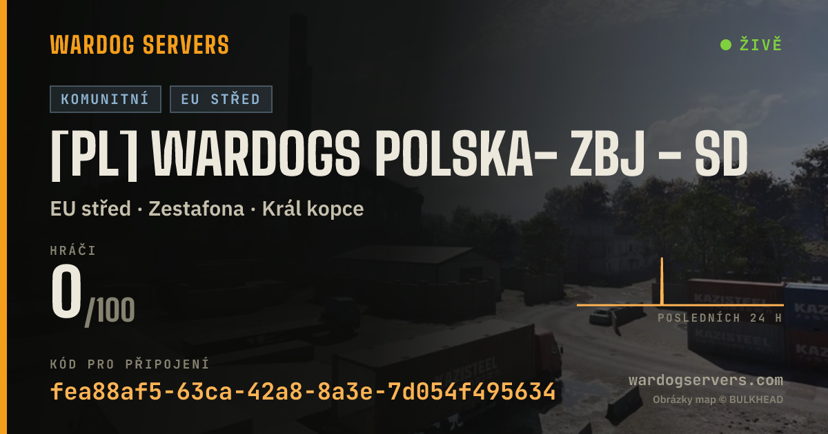 Živý stavový banner serveru [PL] Wardogs Polska- ZBJ - SD