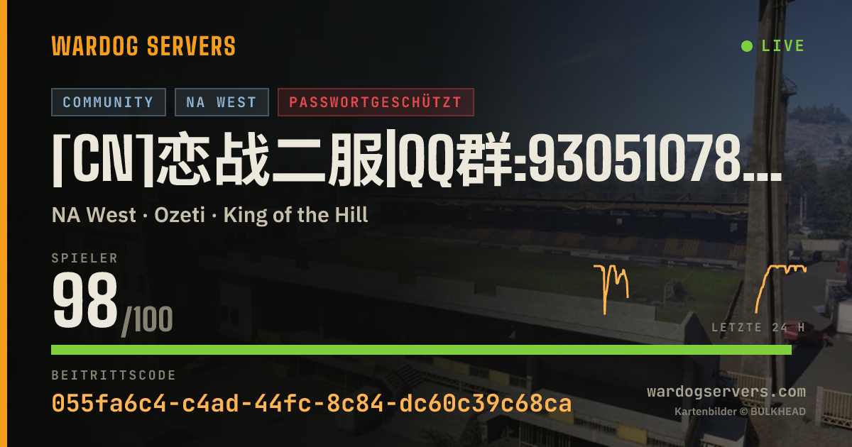 Live-Statusbanner für [CN]恋战二服|QQ群:930510789|最高收益|全程黄圈|萌新散人