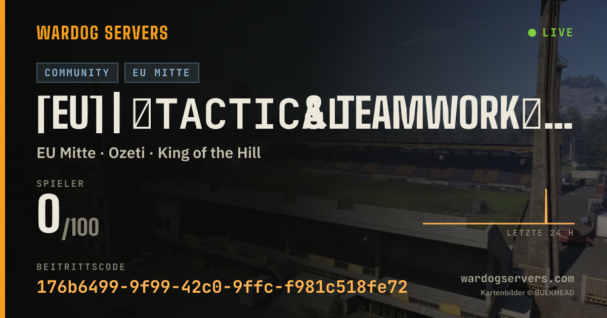 Live-Statusbanner für [EU] | ☆Tactical & Teamwork☆ | MAXIMUS GAMING *LVXX*
