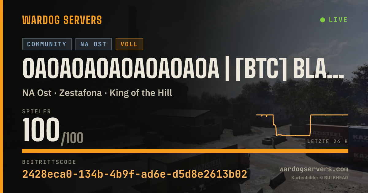 Live-Statusbanner für 0A0A0A0A0A0A0A0A | [BTC] Black Talon | discord.gg/wardogslfg