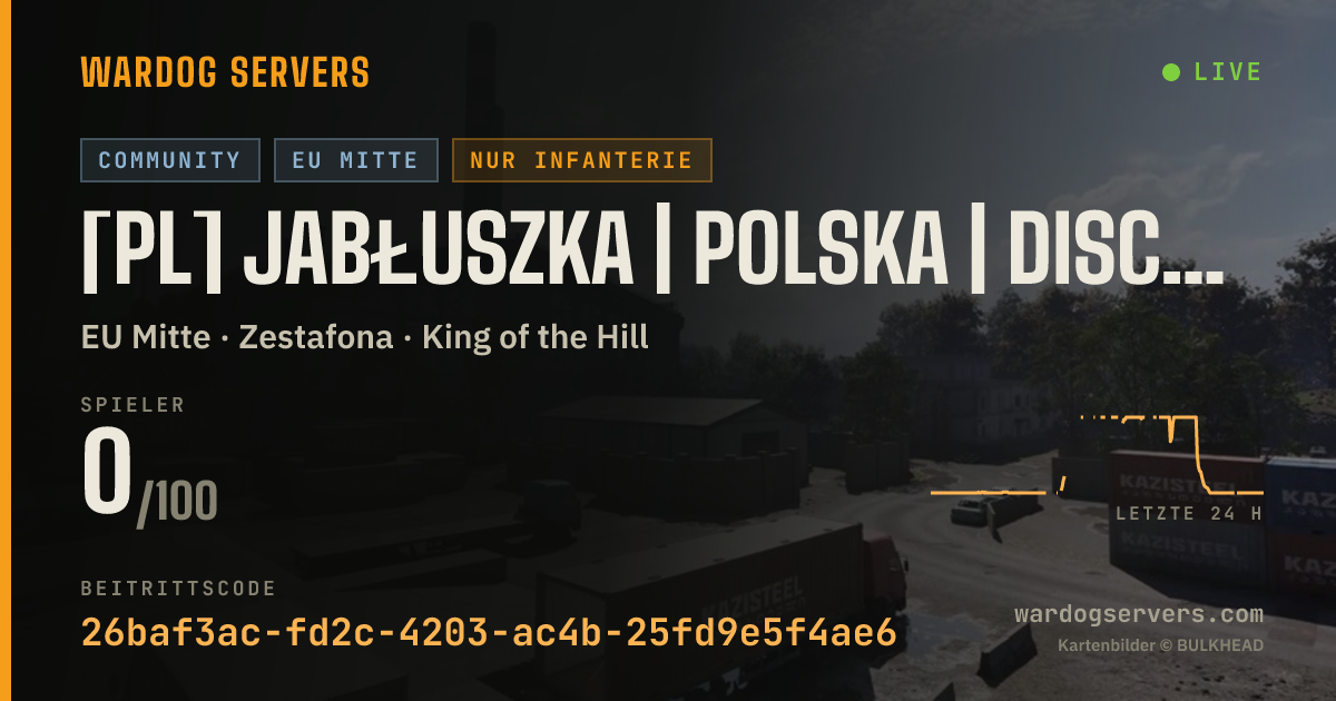 Live-Statusbanner für [PL] JABŁUSZKA | POLSKA | discord.gg/japczan