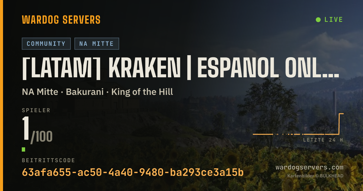Live-Statusbanner für [LATAM] KRAKEN | ESPANOL ONLY | US MID | 100P