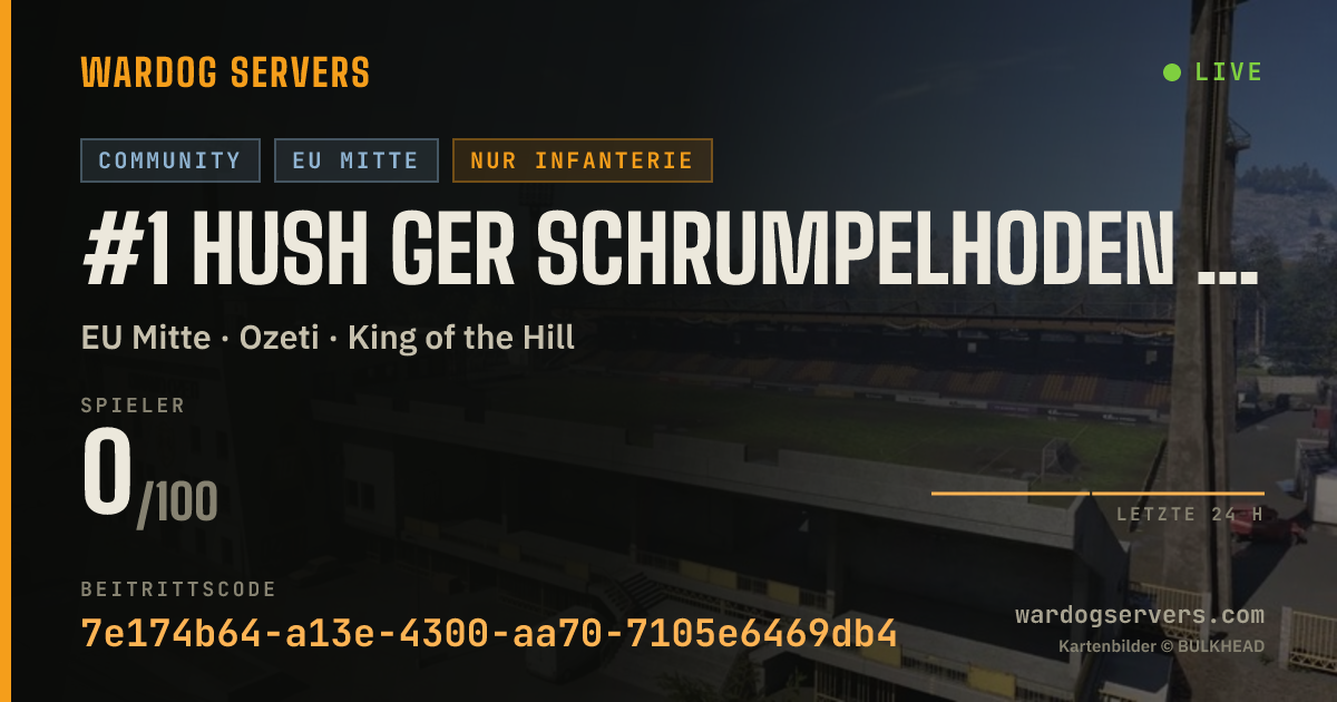 Live-Statusbanner für #1 HUSH GER Schrumpelhoden TeamSwitchBot-> discord.gg/HEAsNJjpZq