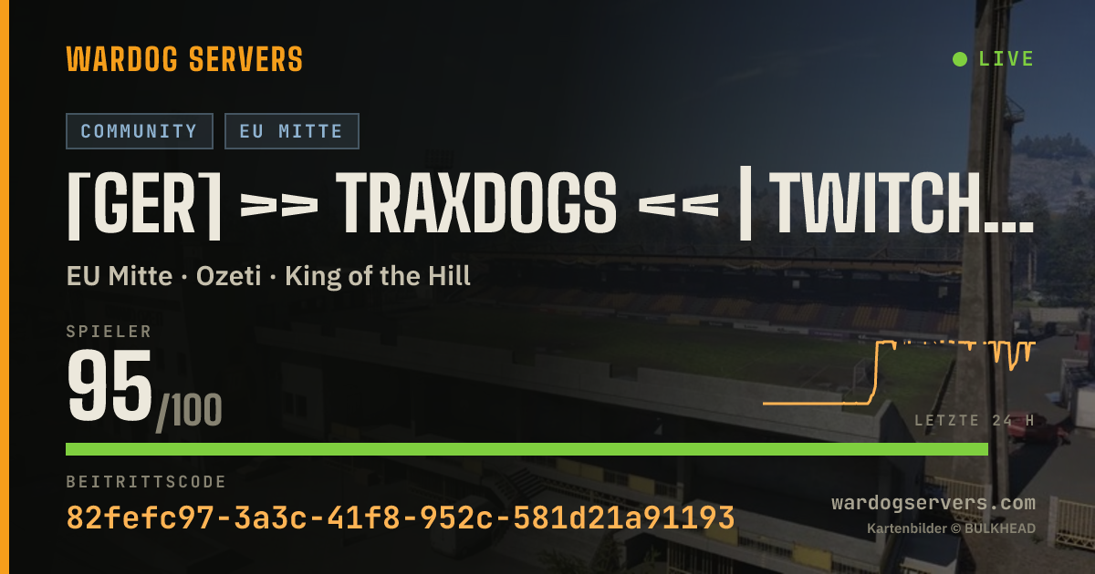 Live-Statusbanner für [GER] >> TrAxDoGs << | twitch.tv/traxmax81