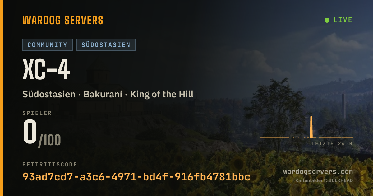 Live-Statusbanner für XC-4