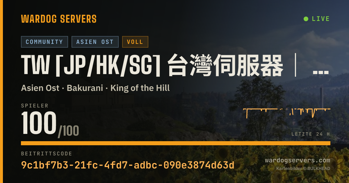Live-Statusbanner für TW [JP/HK/SG] 台灣伺服器｜ 收益最大效率｜禁止封鎖紀錄