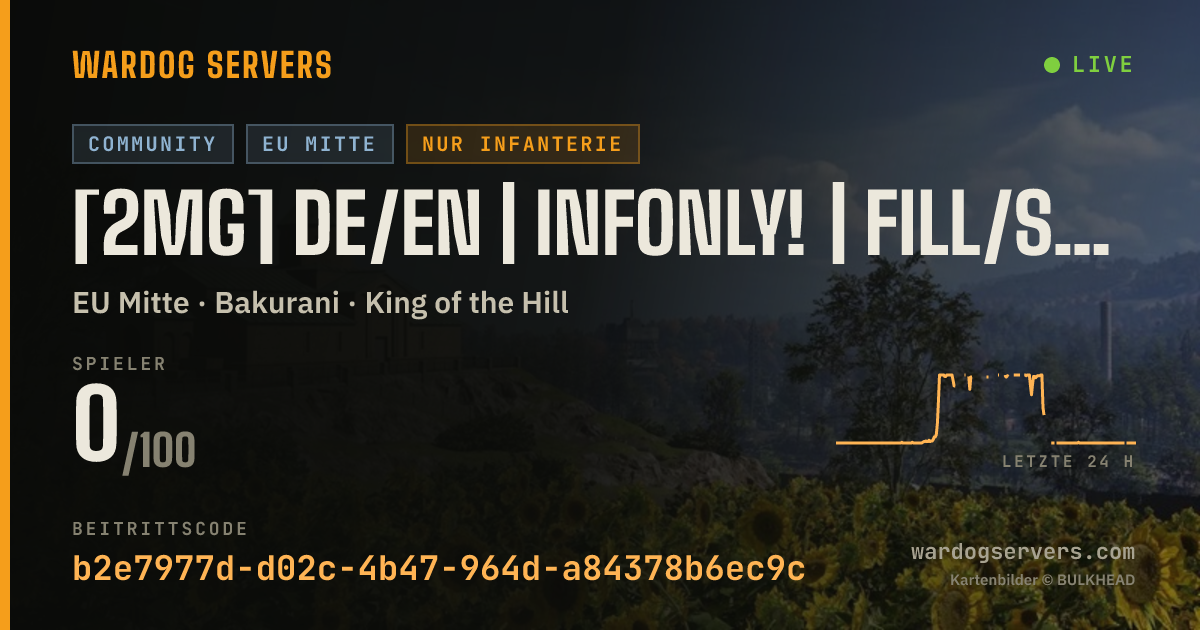 Live-Statusbanner für [2MG] DE/EN | InfOnly! | Fill/Seed Rewards | NO Grenade Launcher