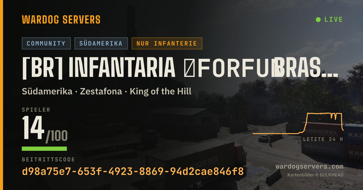 Live-Statusbanner für [BR] Infantaria ★FORFUN BRASIL★forfunbrasil.com.br