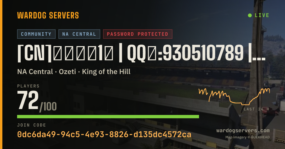 Live status banner for [CN]恋战社区1服 | QQ群:930510789 | 最高收益 | 全程油井 | 24小时管理在线