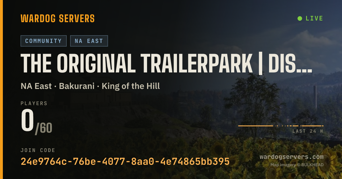 Live status banner for The Original Trailerpark | discord.gg/DynspEPPv