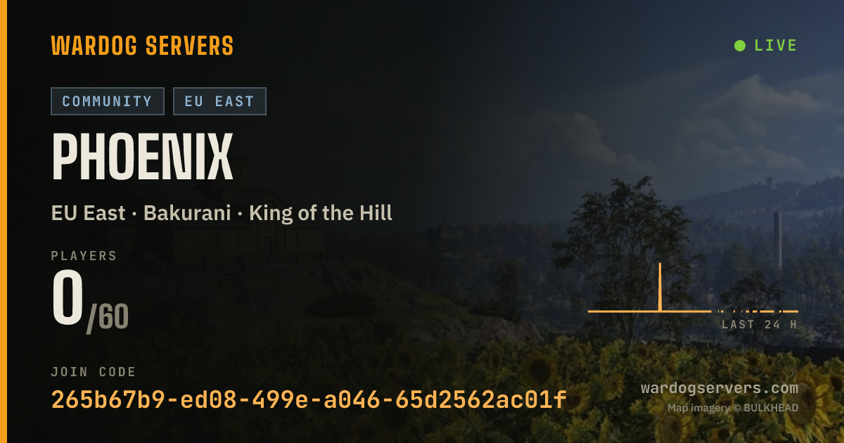 Live status banner for Phoenix