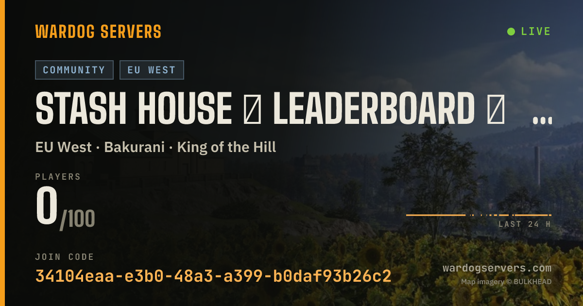 Live status banner for Stash House → Leaderboard │ Seasonal Prize Pool £200