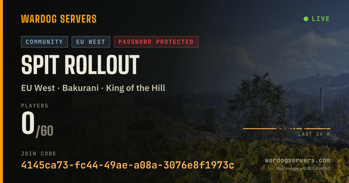 Live status banner for SPiT Rollout