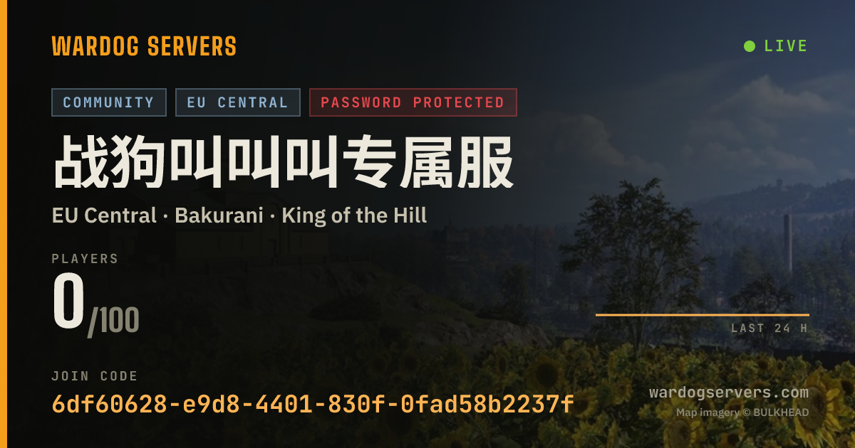 Live status banner for 战狗叫叫叫专属服