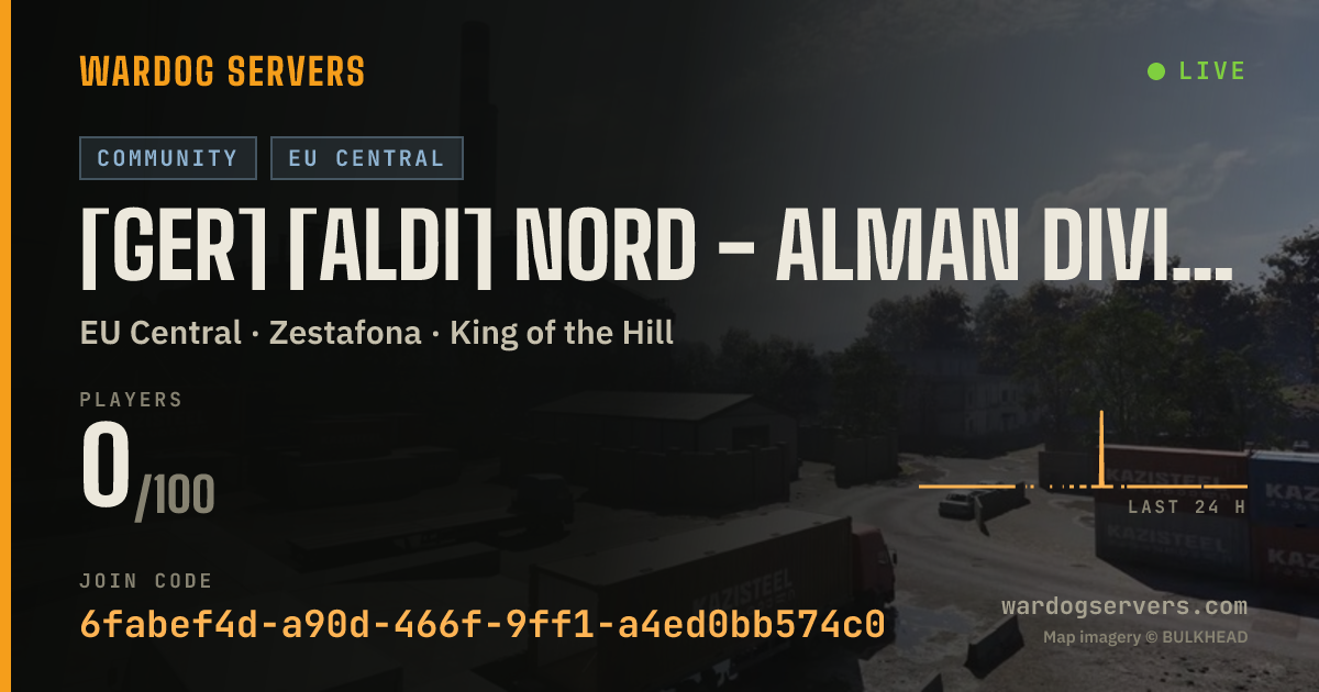 Live status banner for [GER] [ALDI] Nord - Alman Division - Diese Woche: VIP 4 SEED