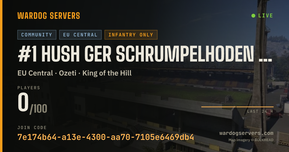 Live status banner for #1 HUSH GER Schrumpelhoden TeamSwitchBot-> discord.gg/HEAsNJjpZq