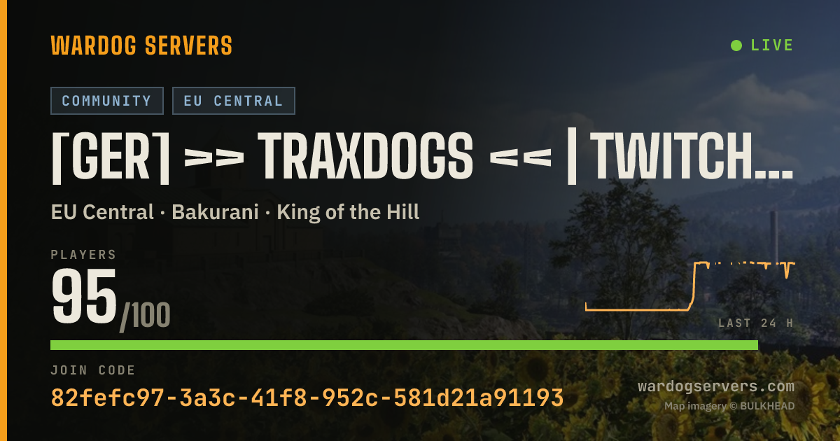 Live status banner for [GER] >> TrAxDoGs << | twitch.tv/traxmax81