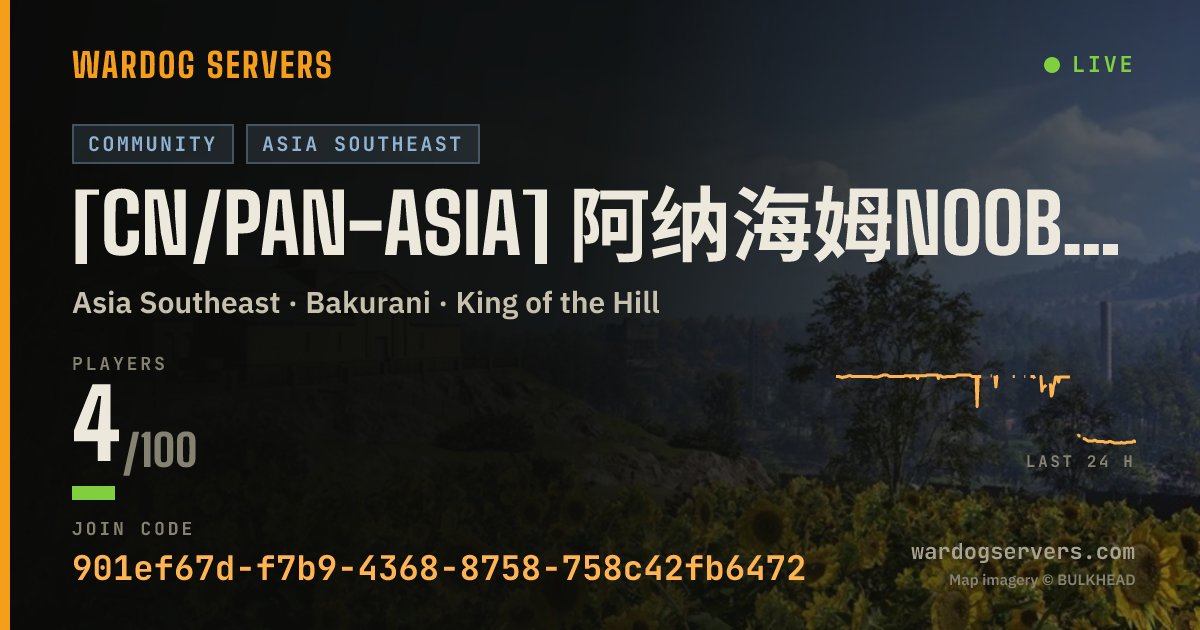 Live status banner for [CN/PAN-ASIA] 阿纳海姆noob服 | 萌新打灰运输友好 | 禁圈外拦截堵家 | 讨论群1130715362