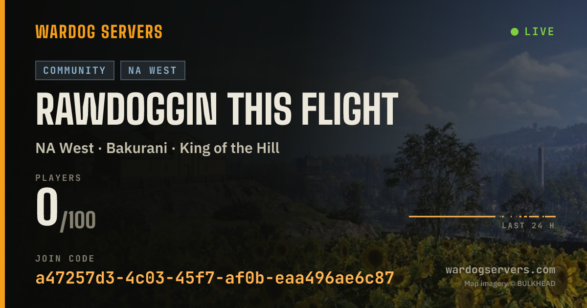 Live status banner for rawdoggin this flight