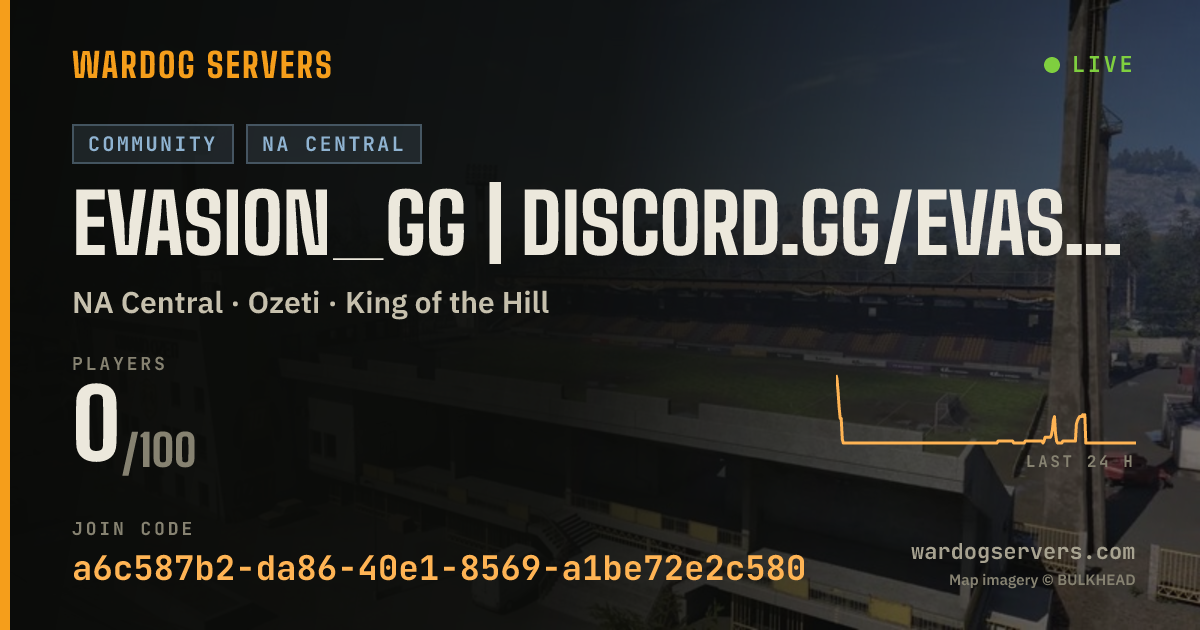 Live status banner for EVASION_GG | Discord.gg/Evasion