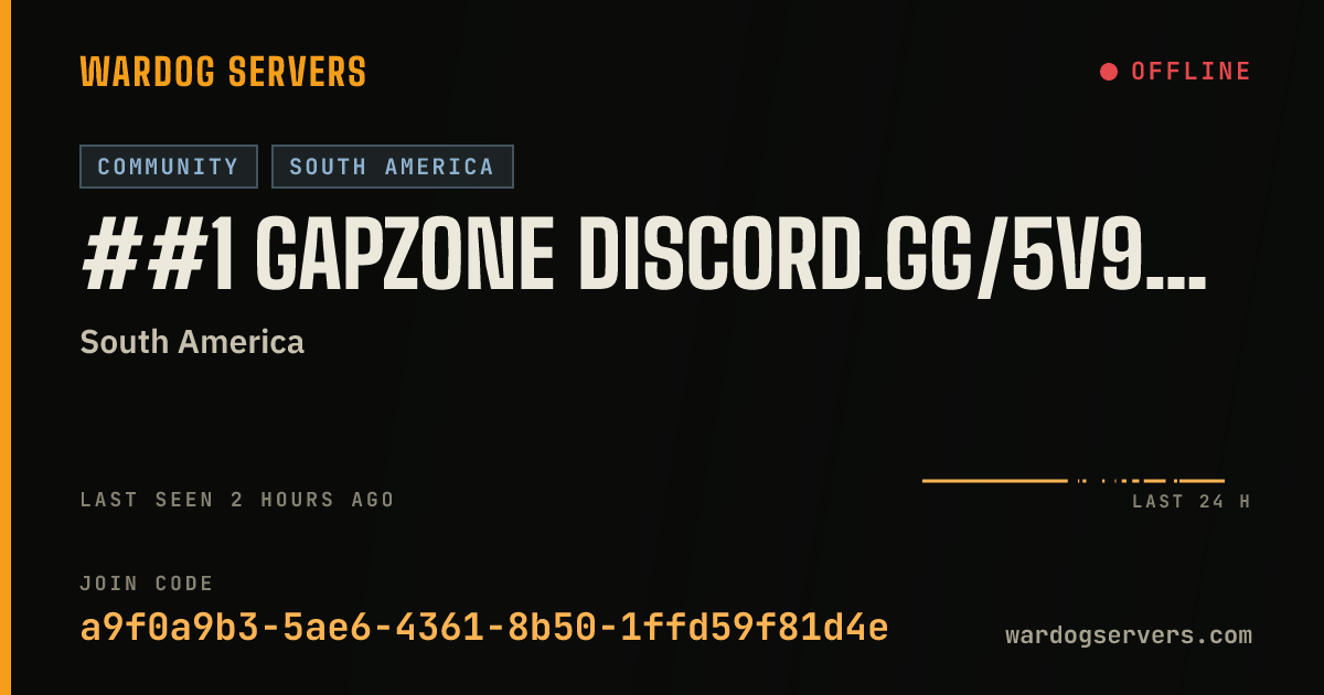 Live status banner for ##1 GapZone discord.gg/5V9nZsGyNk - panicora TV