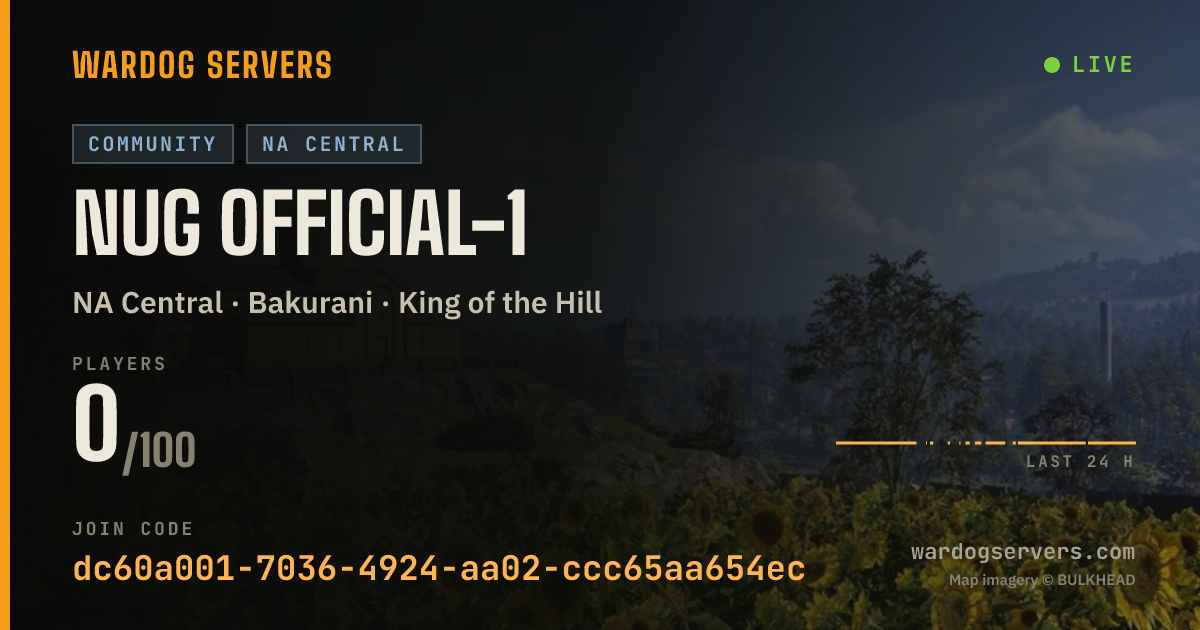 Live status banner for NUG official-1