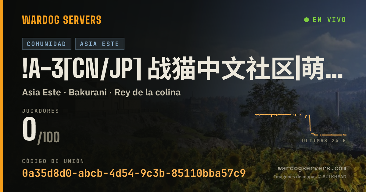 Banner de estado en vivo de !A-3[CN/JP] 战猫中文社区|萌新保护|限制90级以下|禁止压家与武装载具|QQ群953273555