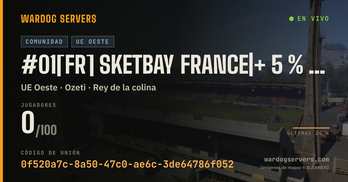 Banner de estado en vivo de #01[FR] SketBay France|+ 5 % CASH /XP | discord .gg/A3MknPNpVY