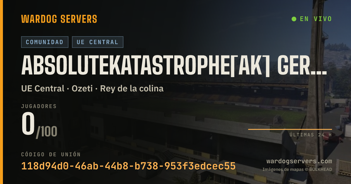 Banner de estado en vivo de AbsoluteKatastrophe[AK] German