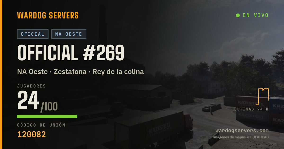 Banner de estado en vivo de Official #269