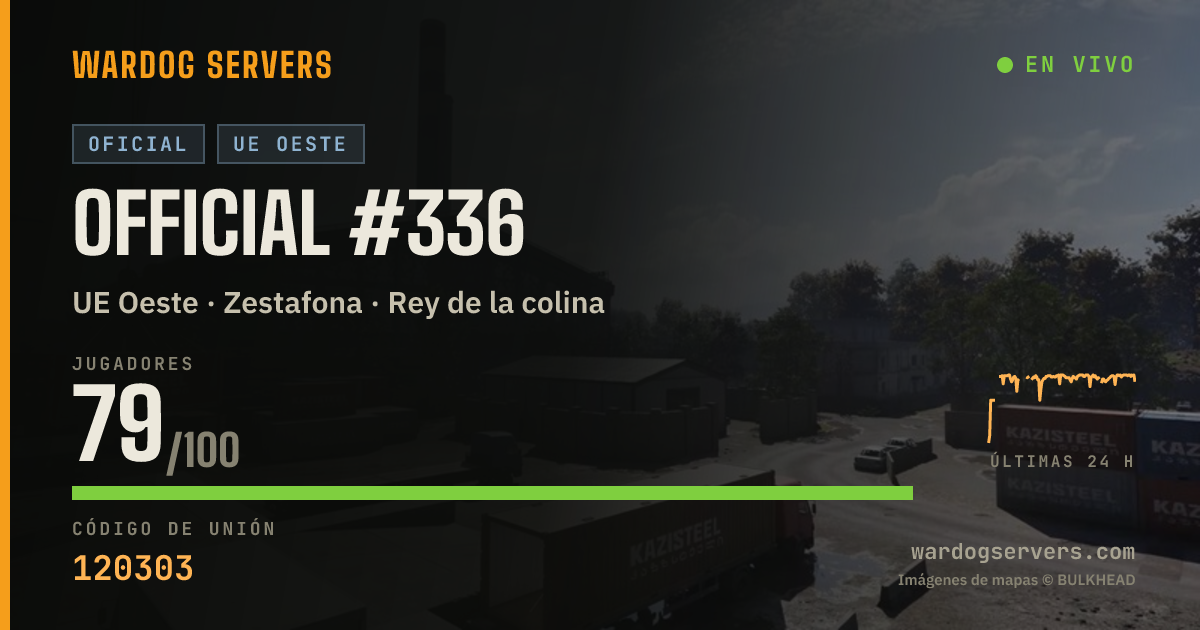 Banner de estado en vivo de Official #336