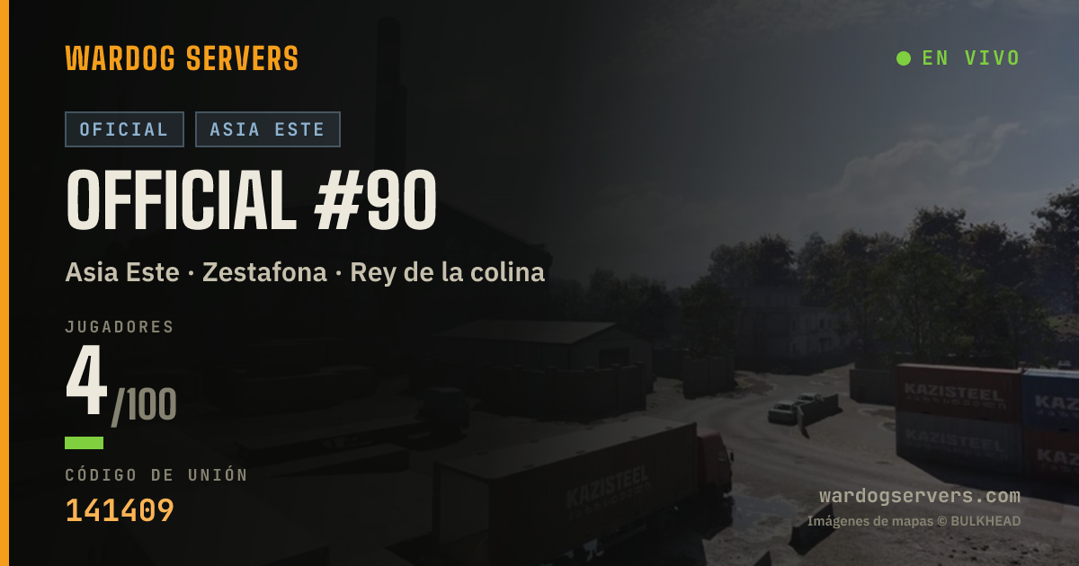 Banner de estado en vivo de Official #90