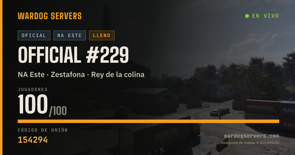 Banner de estado en vivo de Official #229