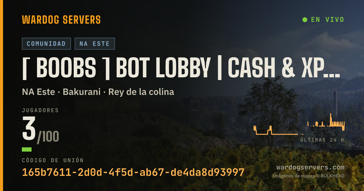 Banner de estado en vivo de [ BOOBS ] BOT LOBBY | CASH & XP BONUS!!!! | discord.gg/UFGaming