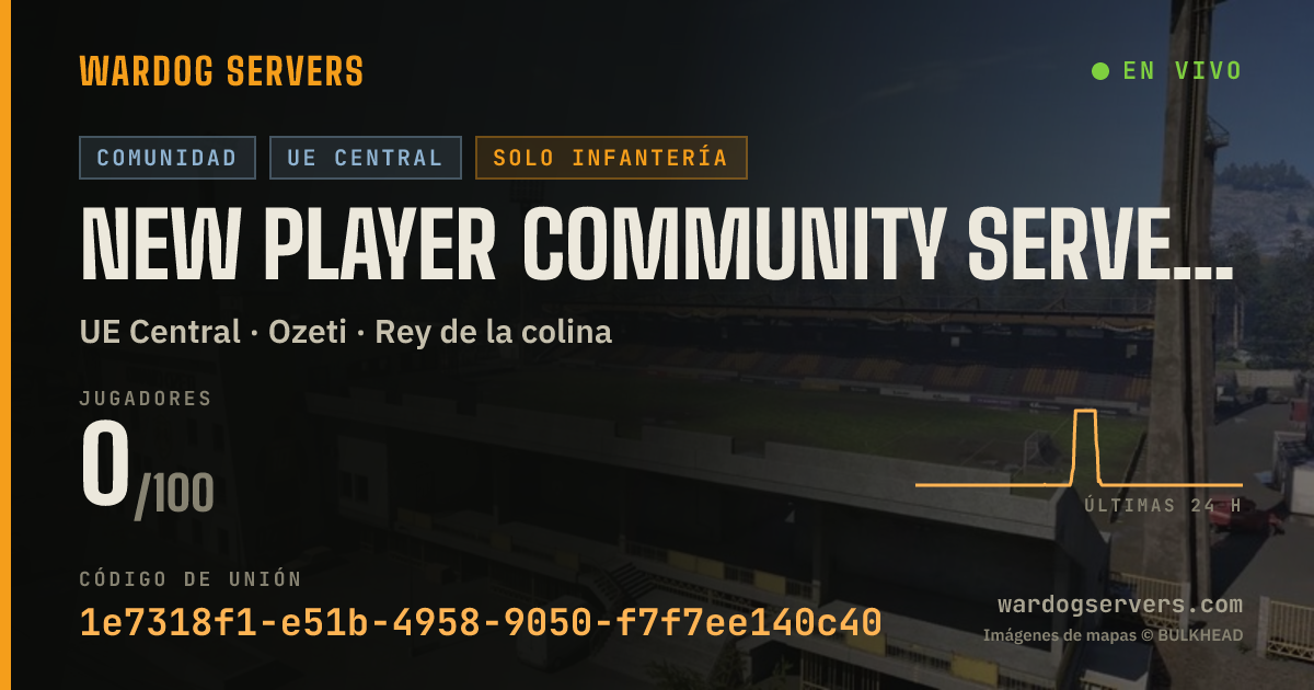 Banner de estado en vivo de New Player Community Server (xREALM) EU #7