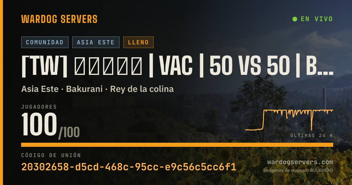 Banner de estado en vivo de [TW] 黑貓特戰隊 | VAC | 50 vs 50 | BlackCat
