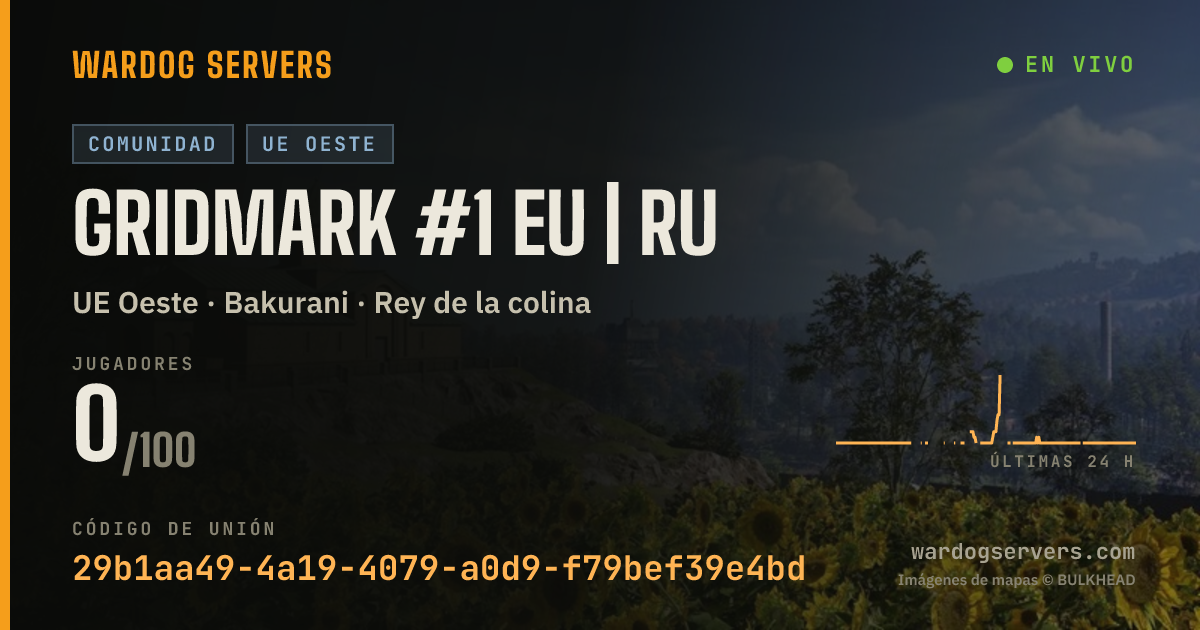 Banner de estado en vivo de GRIDMARK #1 EU | RU
