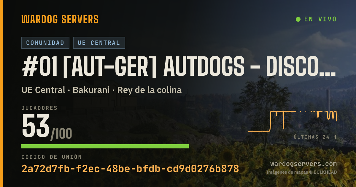 Banner de estado en vivo de #01 [AUT-GER] AUTDOGS - discord.gg/autdogs