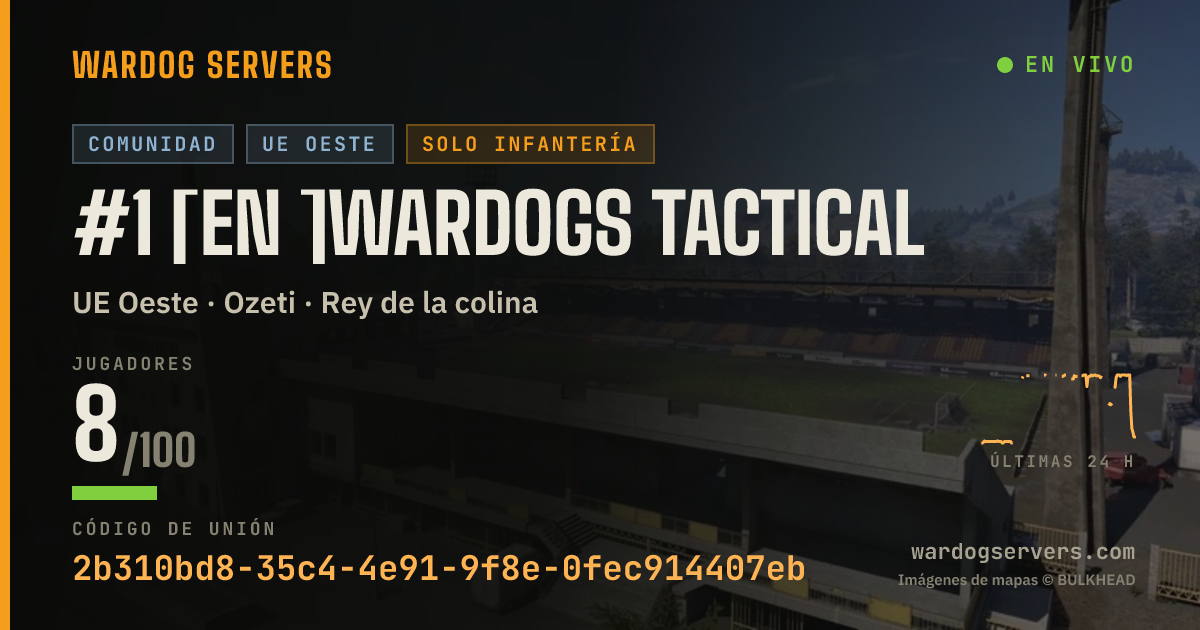 Banner de estado en vivo de #1 [EN ]WARDOGS TACTICAL