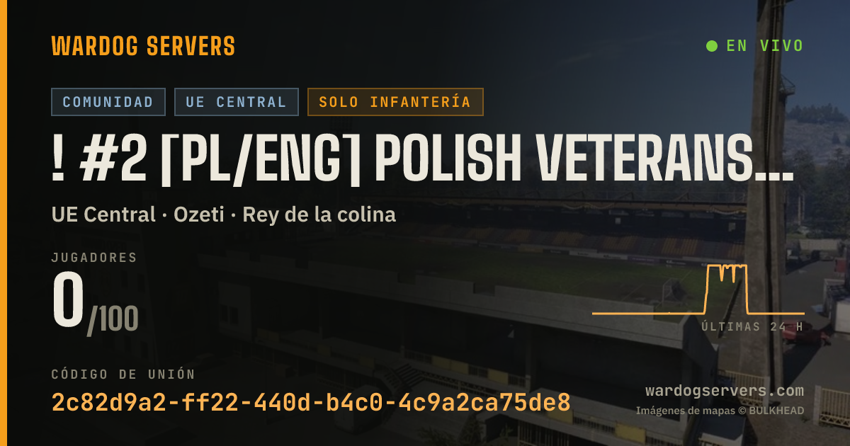Banner de estado en vivo de ! #2 [PL/ENG] Polish Veterans | VIP for seeding