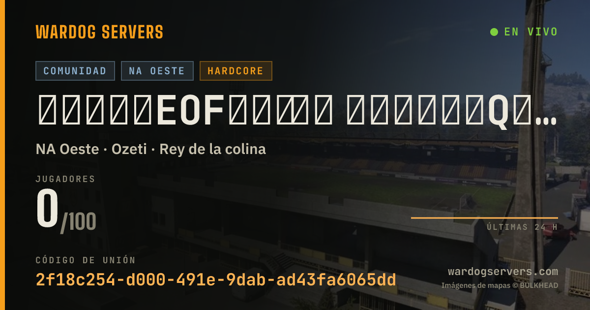 Banner de estado en vivo de 官方认证【EOF】战队 社区 美西服务器，Q群1043413891，kook：776611