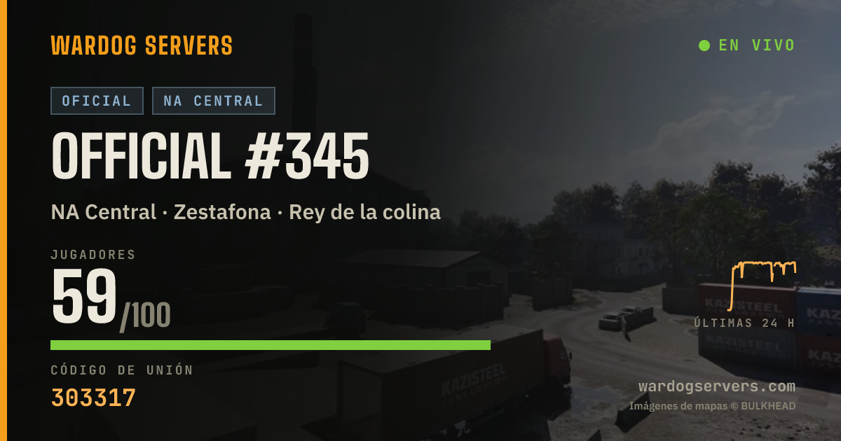 Banner de estado en vivo de Official #345