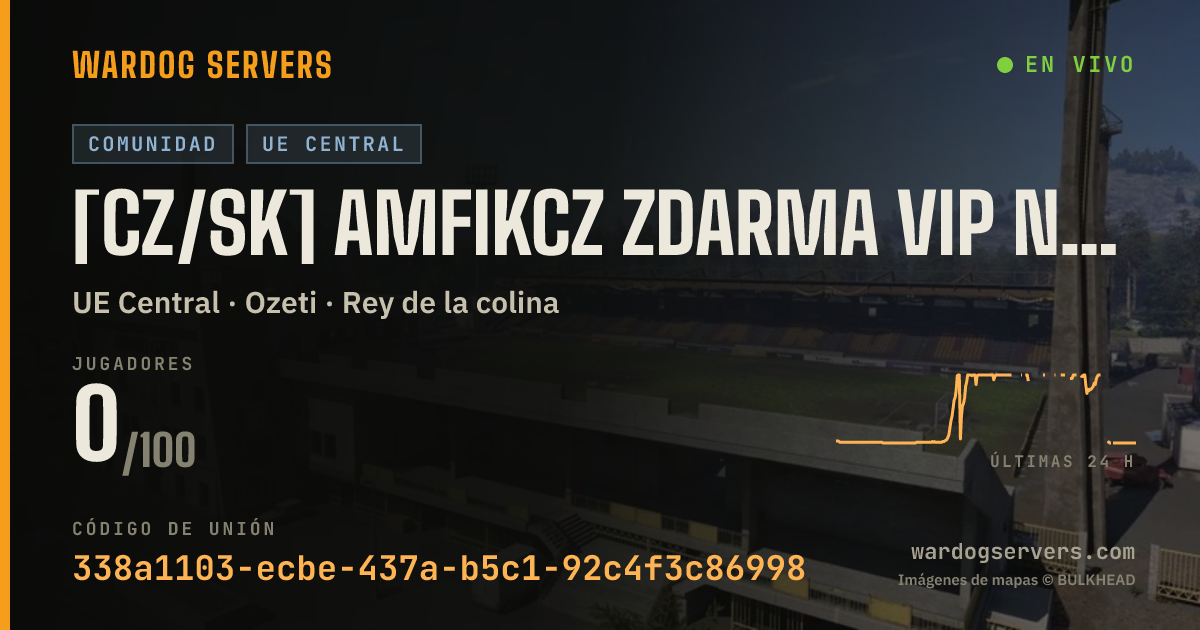Banner de estado en vivo de [CZ/SK] AmfikCZ ZDARMA VIP NA | kick.com/amfikcz → !stats