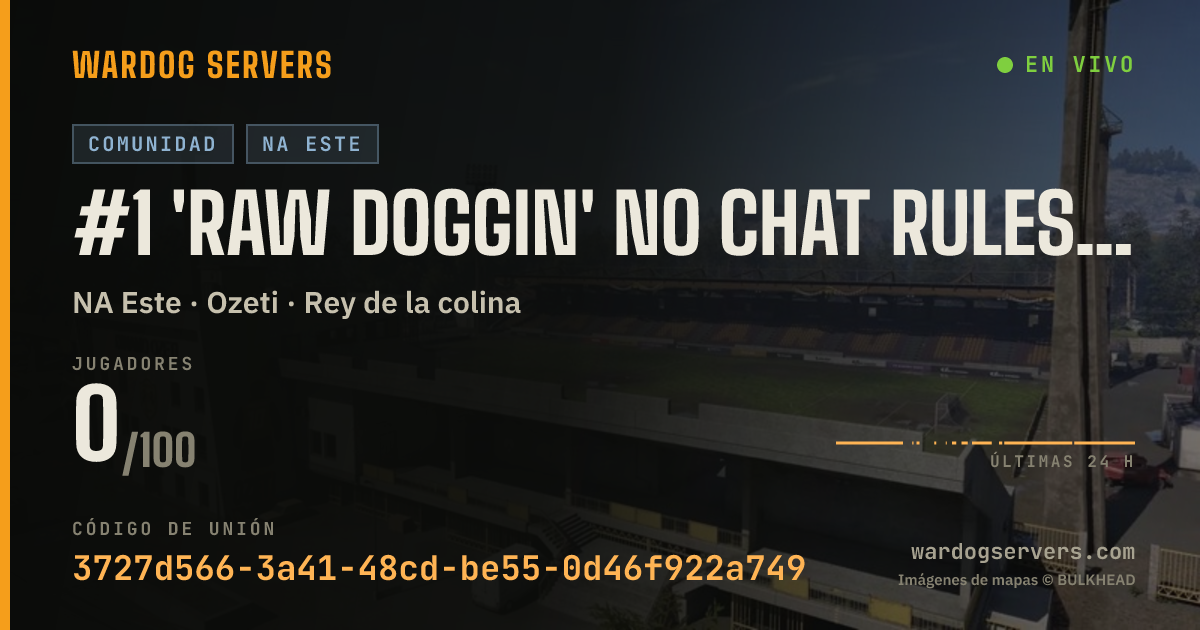 Banner de estado en vivo de #1 'Raw Doggin' NO CHAT RULES- Slide it in!