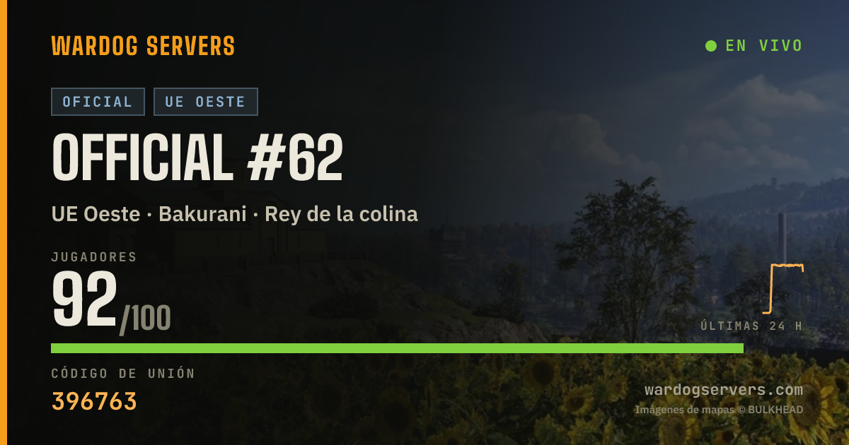 Banner de estado en vivo de Official #62