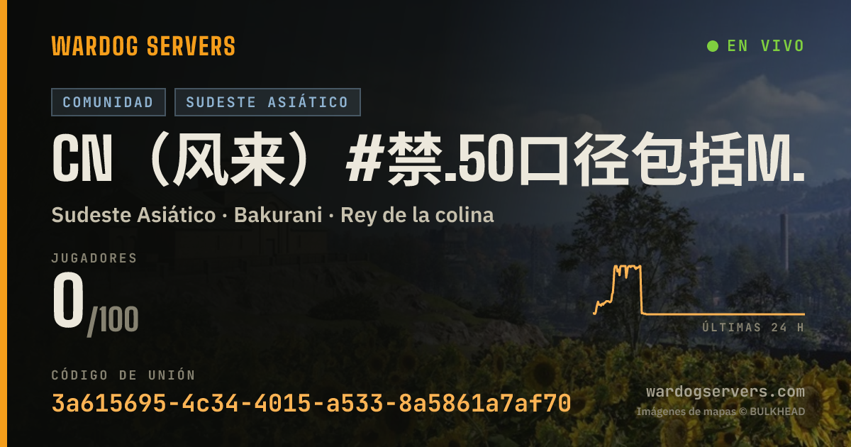 Banner de estado en vivo de CN（风来）#禁.50口径包括M2机枪工事 禁栓狙 L2 A2 T72 攀枝花 服务器开始20分之内不得压家 不得打架 （管理2