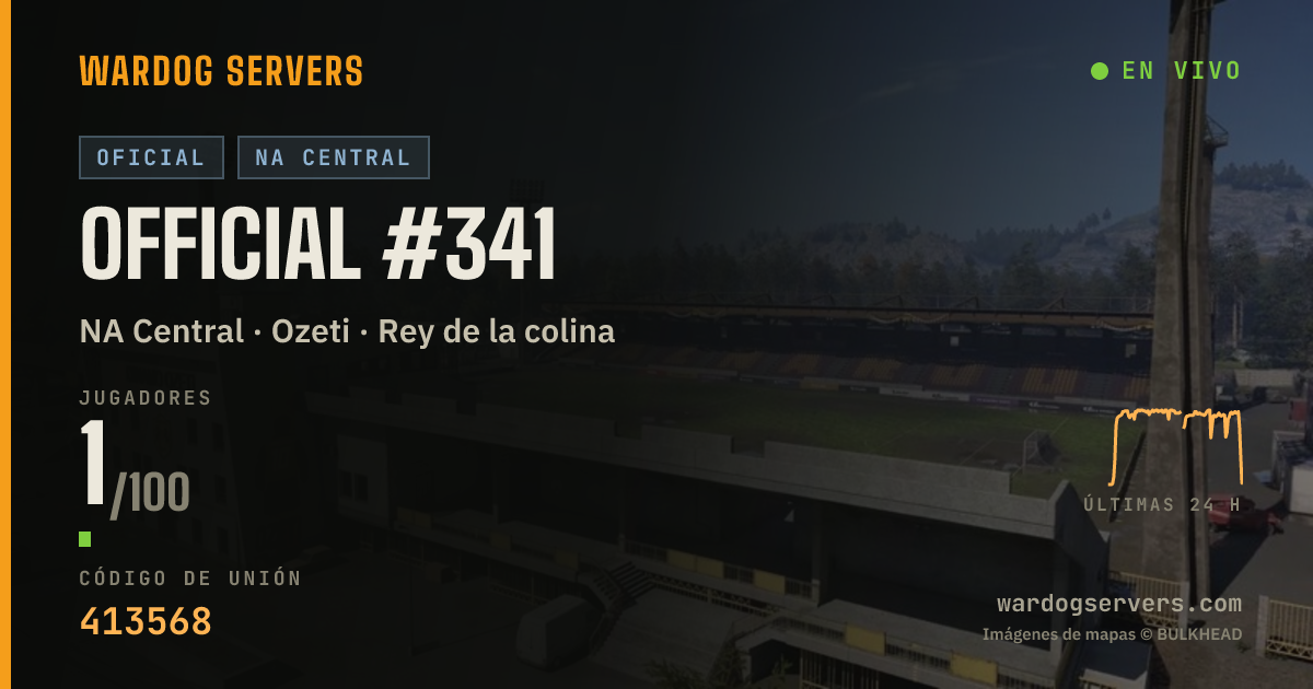 Banner de estado en vivo de Official #341