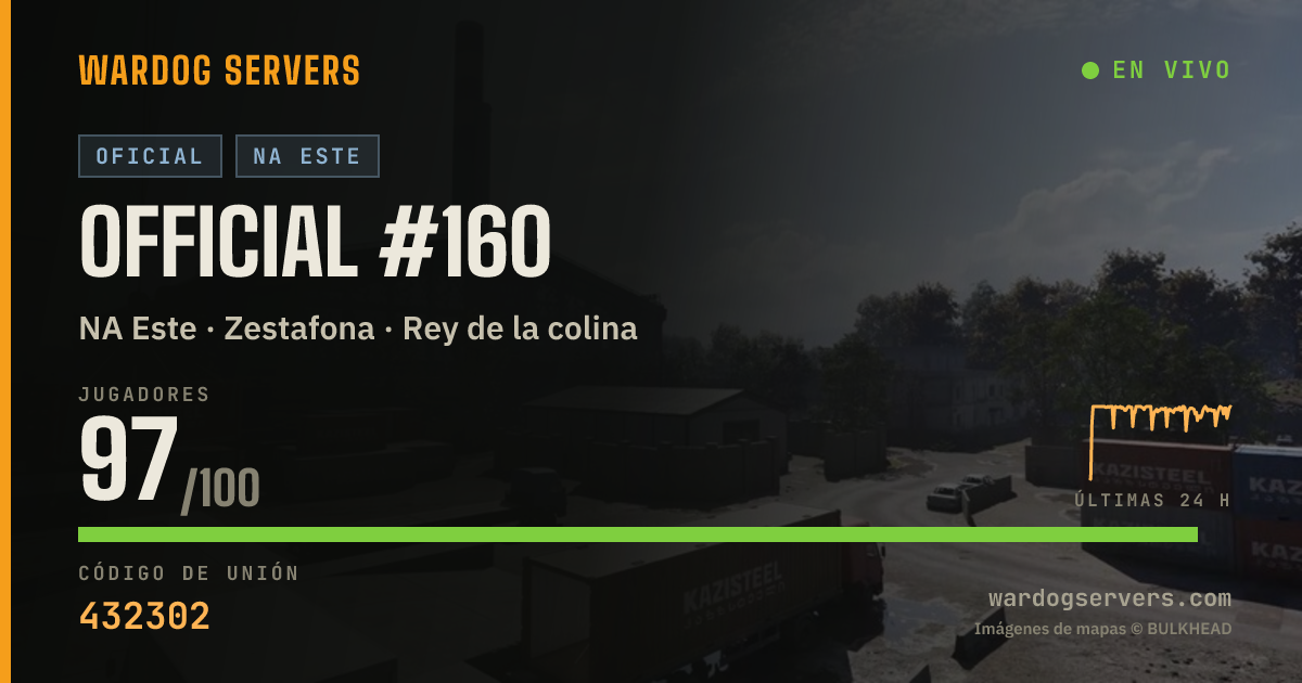 Banner de estado en vivo de Official #160